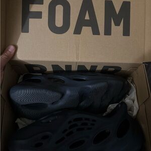 Onyx Yeezy Foam Runner size 12